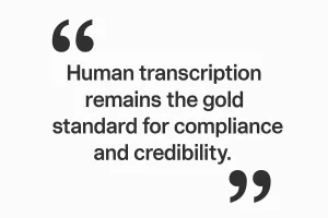 Human-transcription-remains-the-gold-standard-for-compliance-and-credibility